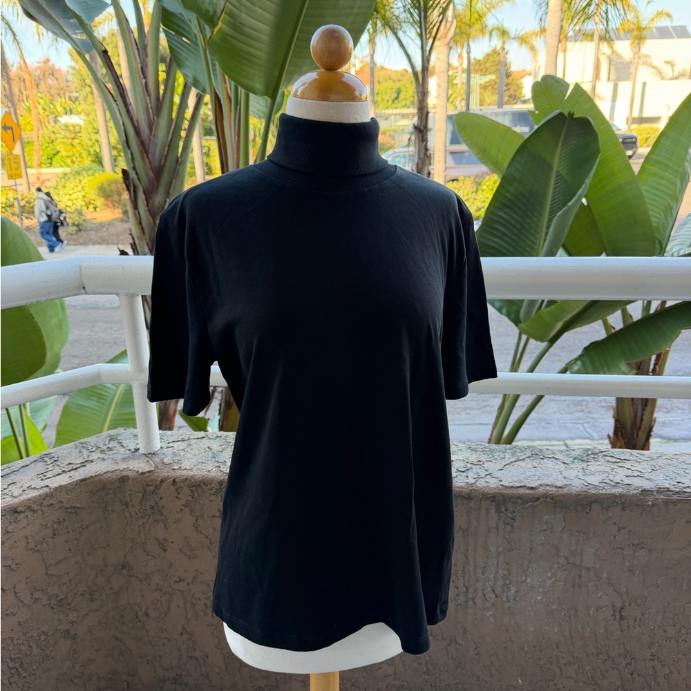 Zara short sleeve turtleneck